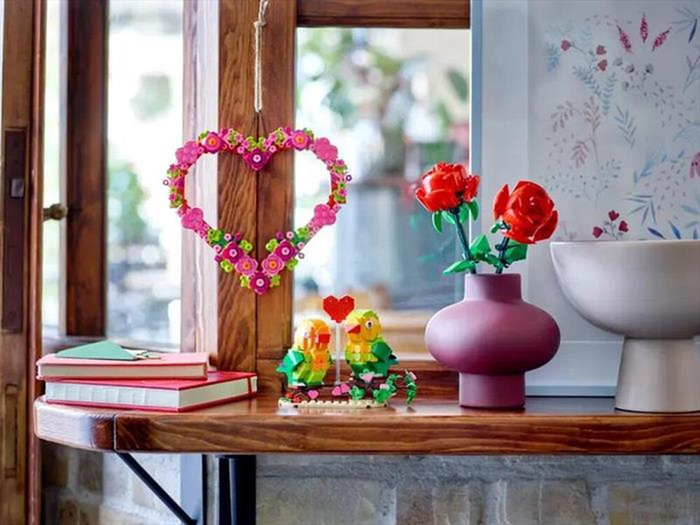 "LEGO - CUORE ORNAMENTALE - 40638-Multicolore"