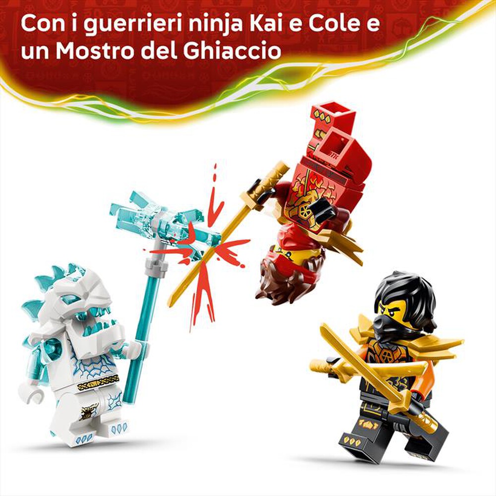 Immagine del prodotto LEGO - Veicoli combinati di Kai e Cole - 71864