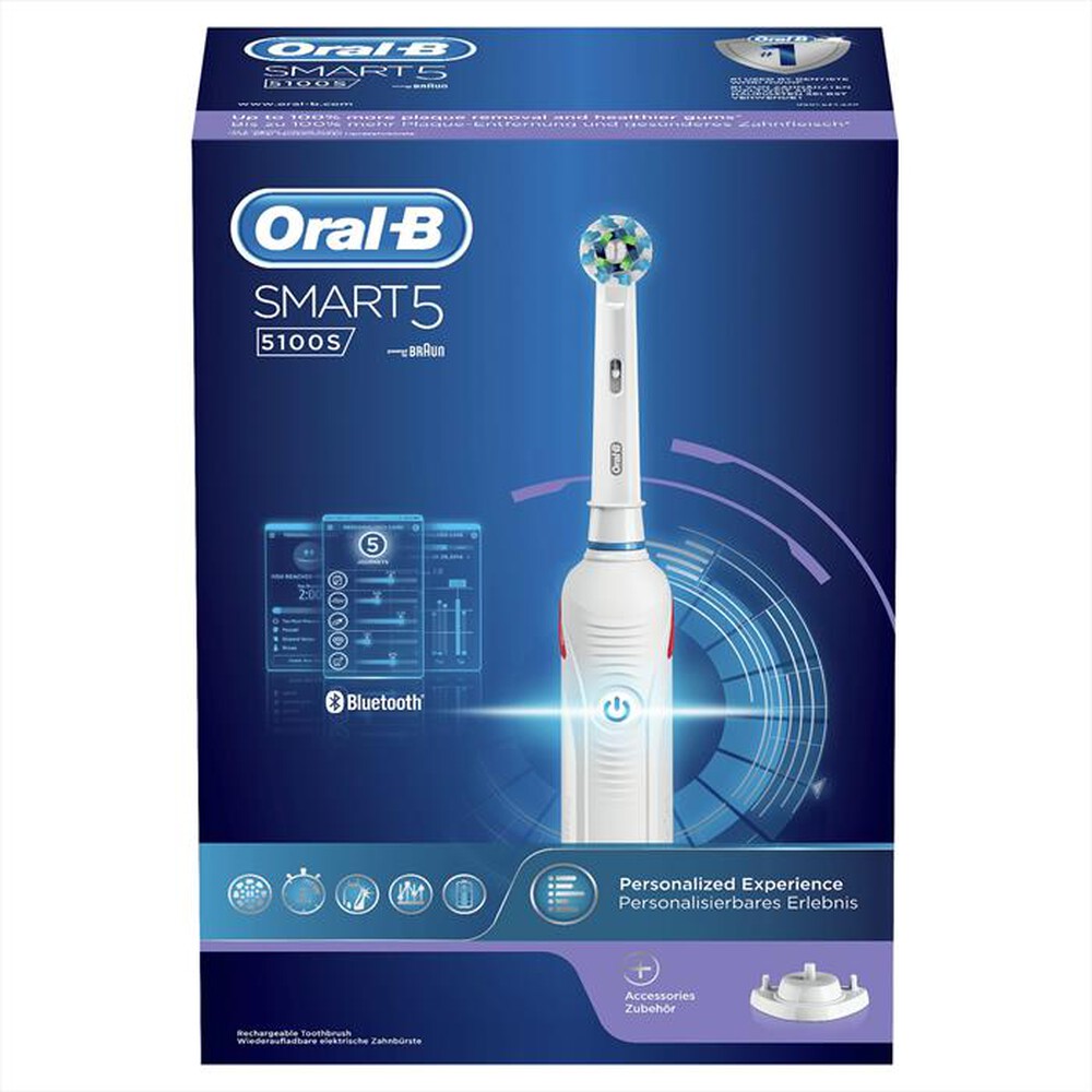 "ORAL-B - SMART 5 5100S CROSSACTION-Bianco"