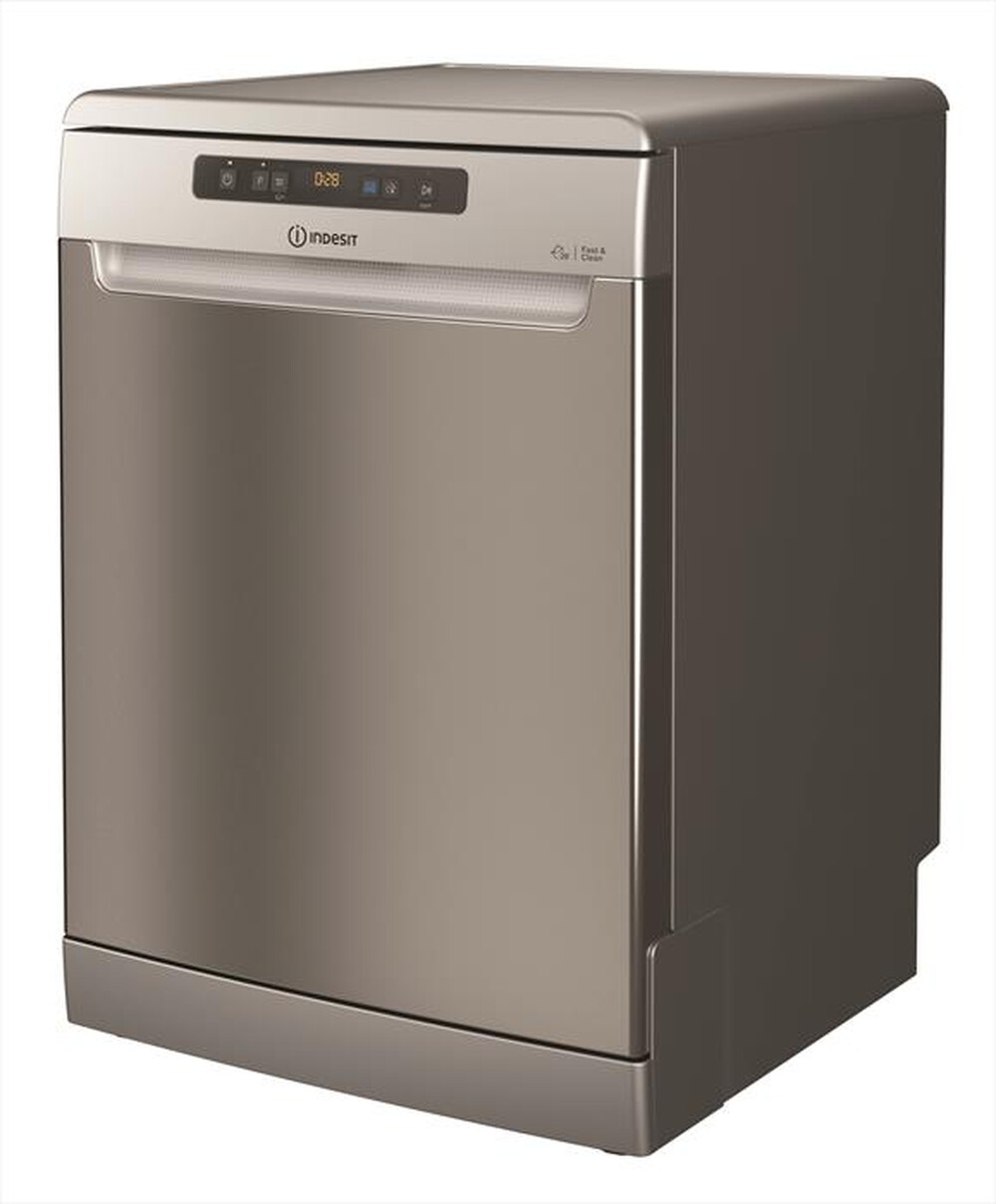 "INDESIT - Lavastoviglie DFO 3C23 A X Classe E 14 coperti-Stainless steel"