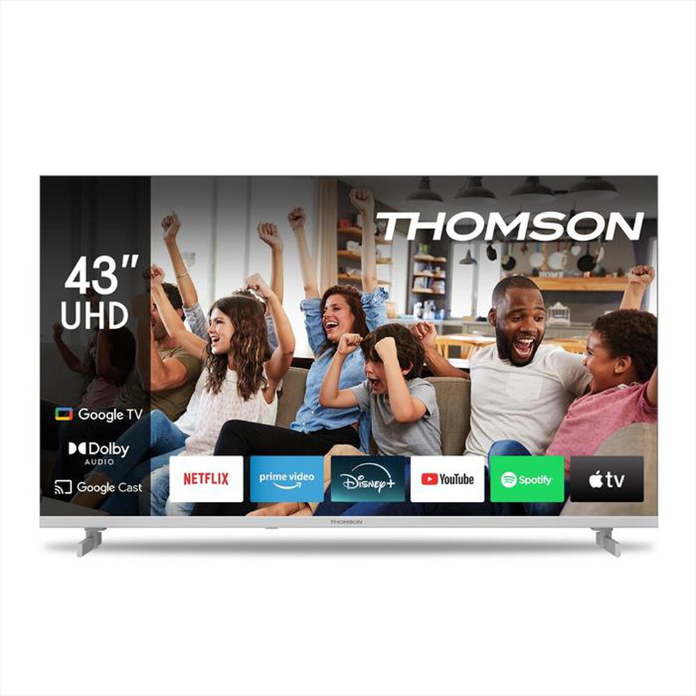 "THOMSON - Smart TV LED UHD 4K 43\" 43UG4S14W-Bianco"
