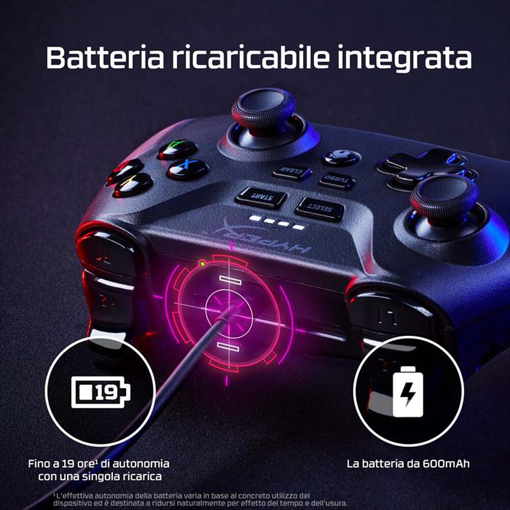 "HYPERX - CLUTCH WIRELESS GAMING CONTROLLER-Nero"