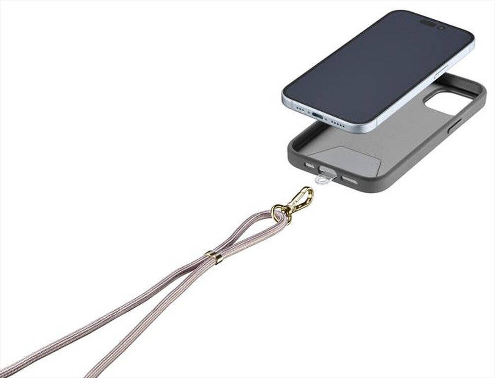 "CELLULARLINE - Laccio da collo universale per smartphones-Pink"