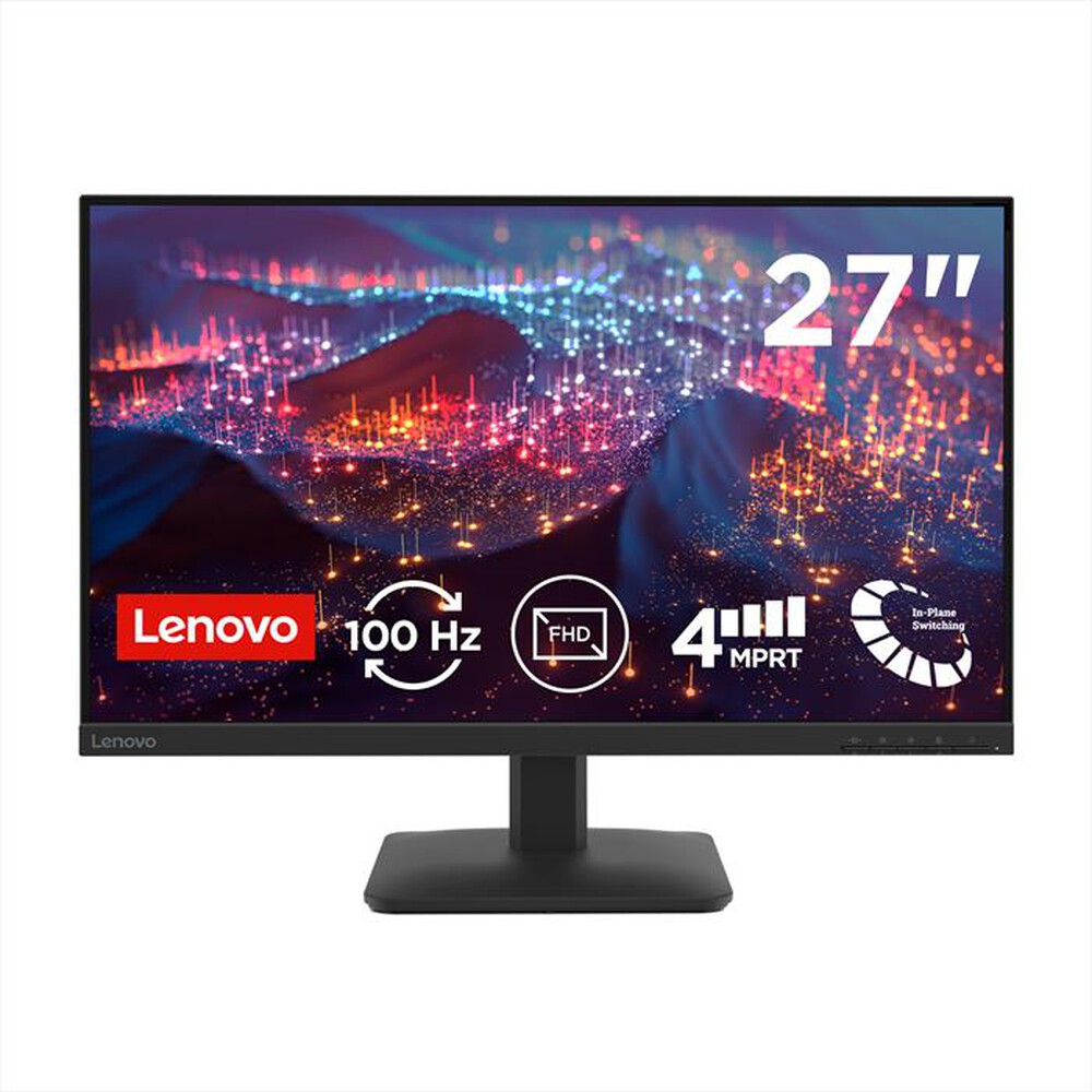 Immagine del prodotto LENOVO - Monitor WLED FHD 27" L27-4E-Raven black