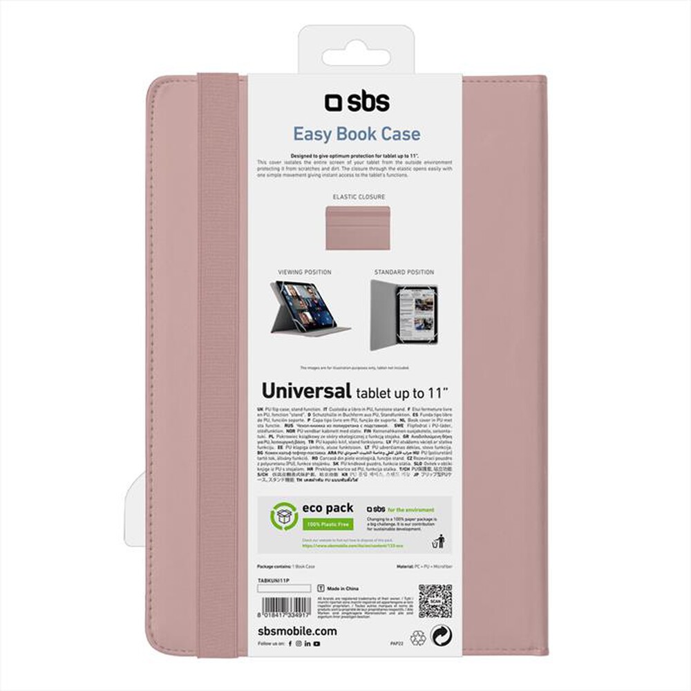 Immagine del prodotto SBS - TABKUNI11P-Rosa