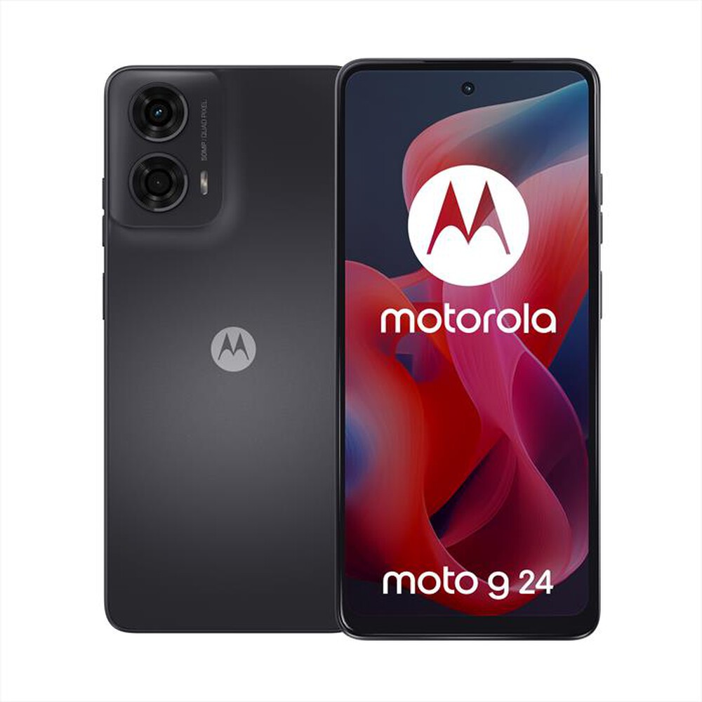 MOTOROLA - Smartphone MOTO G24 4/128GB-Matte Charcoal