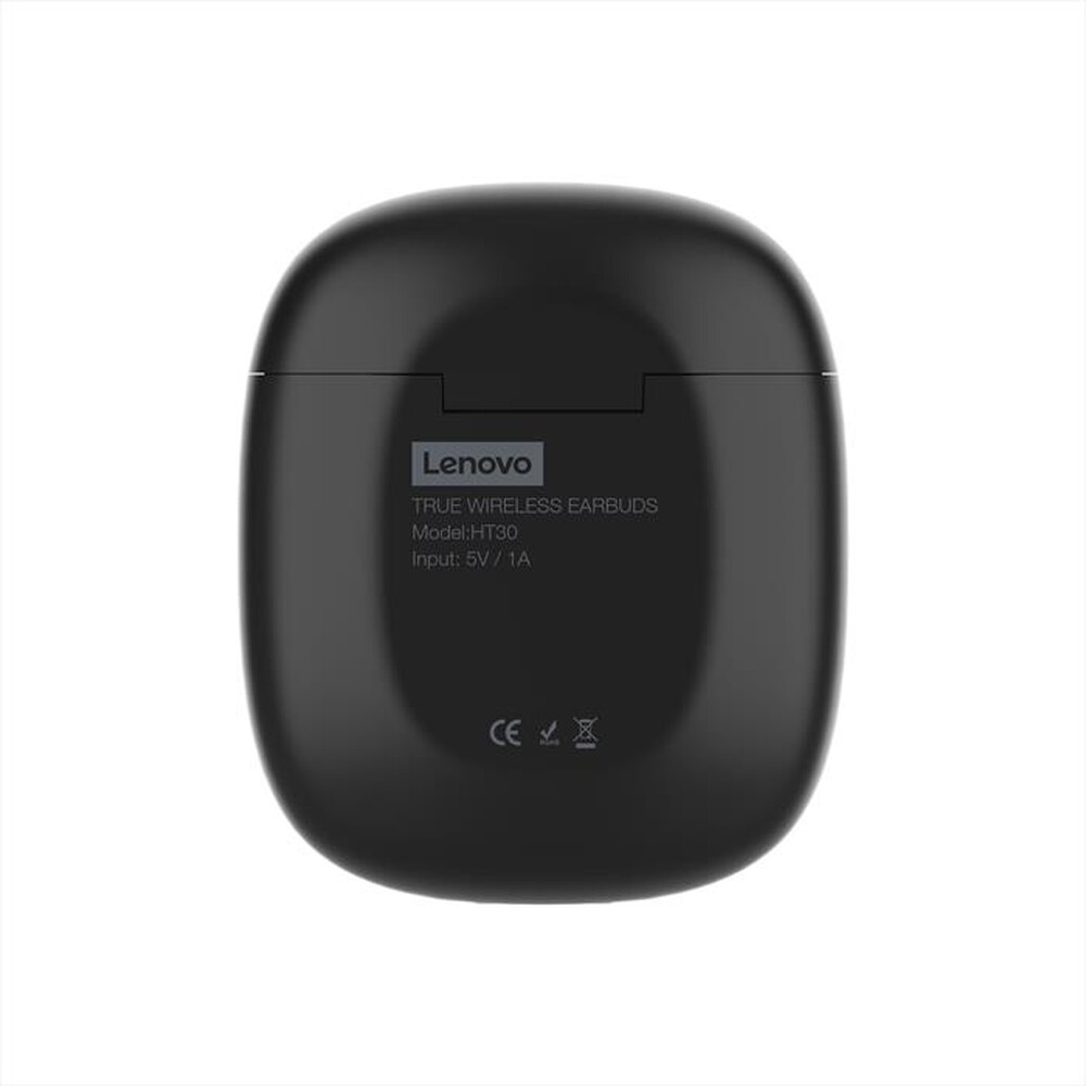 "LENOVO - HT30 AURICOLARI BLUETOOTH RICARICA WIRELESS-NERO"