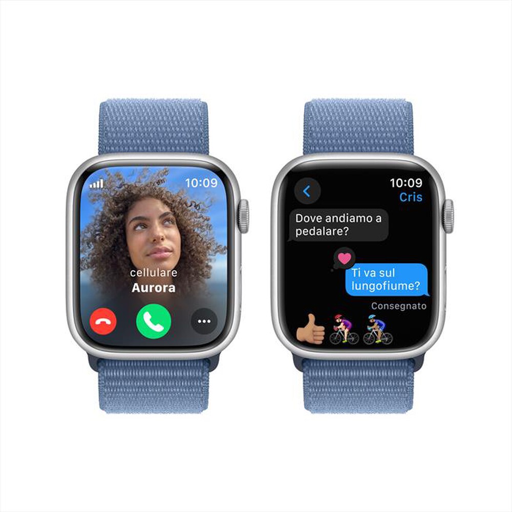 "APPLE - Watch Series 9 GPS + Cellular Cassa 45mm-Blu Inverno"