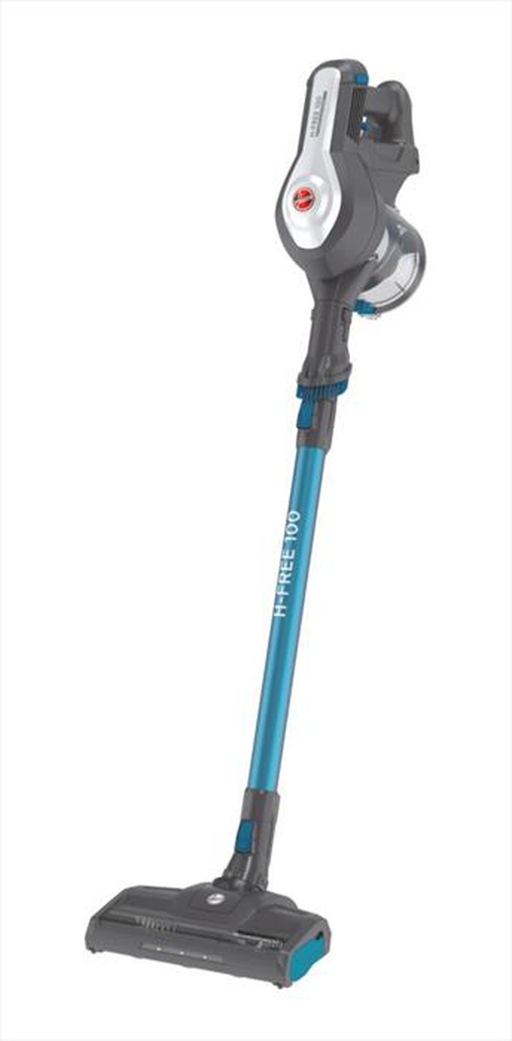 "HOOVER - Scopa elettrica H-FREE 100 HF122CAR 011-Blu/Titanio"