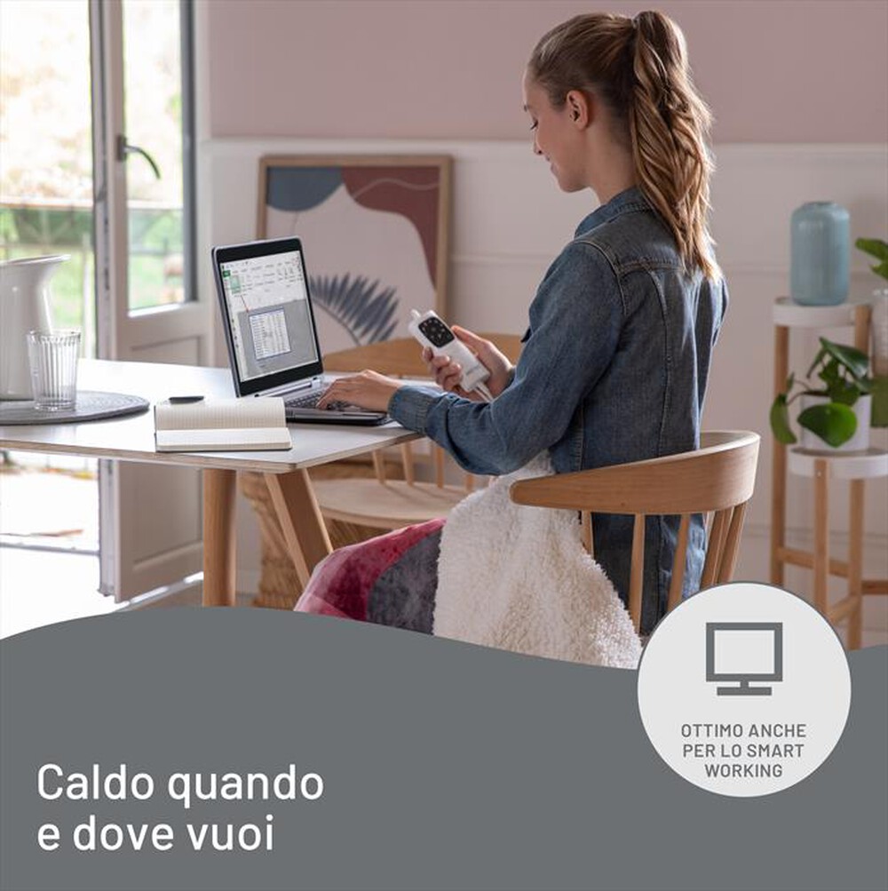 Immagine del prodotto IMETEC - CALDOPLAID ADAPTO VELVET TARTAN 160X120 CM-Multicolore