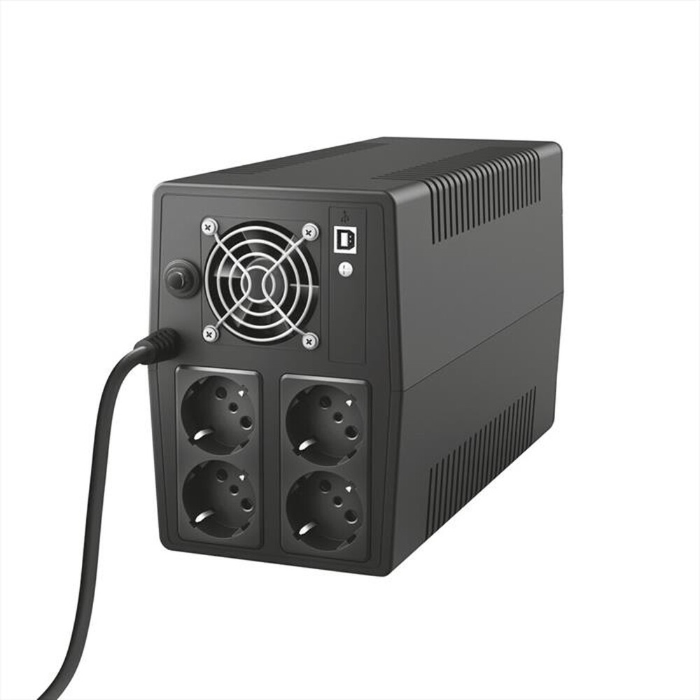"TRUST - PAXXON 1500VA UPS 4 OUTLETS-Black"