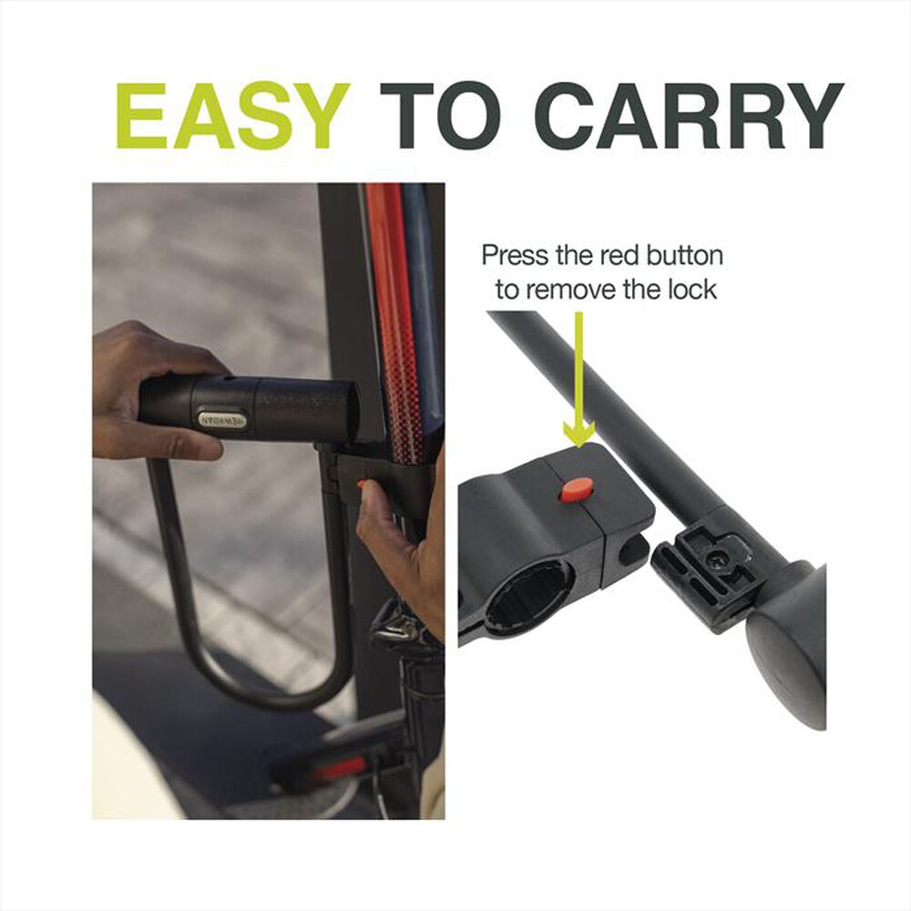 Immagine del prodotto NEWRBAN - Lucchetto extra strong e resistente NEWMLOCKUK-Nero