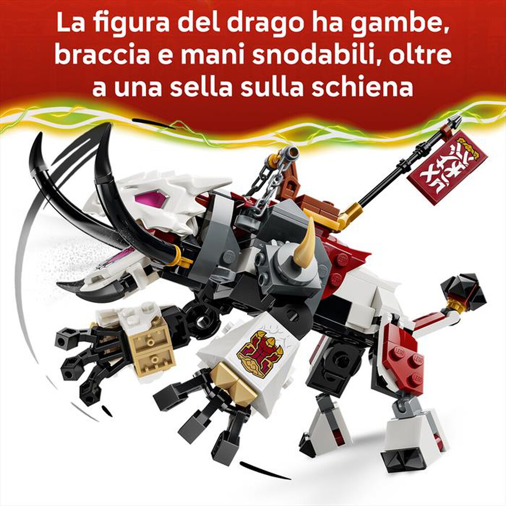 Immagine del prodotto LEGO - NINJAGO Zilvar e Grimtak la Bestia Drago - 71863