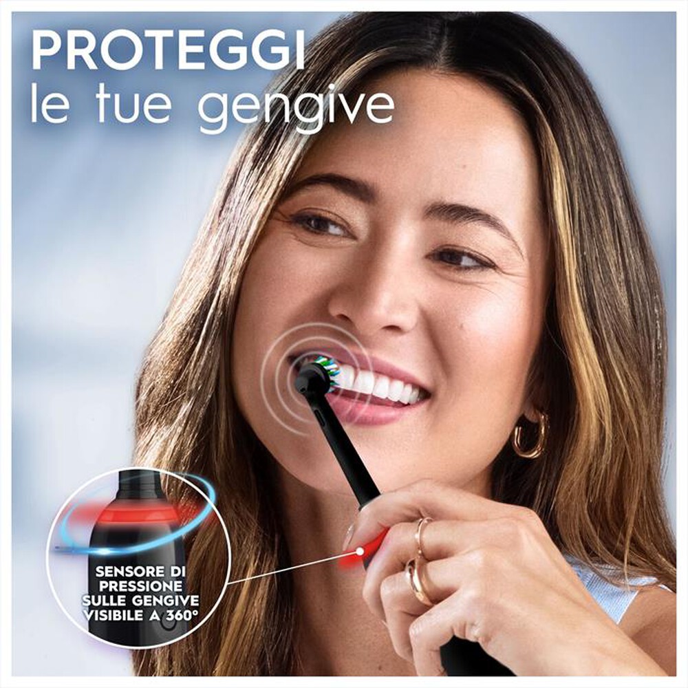 "ORAL-B - Spazzolino elettrico ricaricabile PRO 3 3700-Blu"