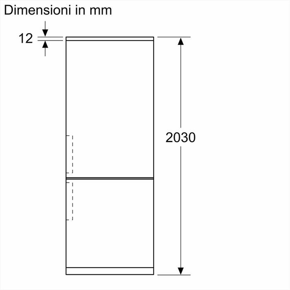 Immagine del prodotto BOSCH - Frigorifero Combinato KGN497WDF Classe D 203x70 cm-Bianco