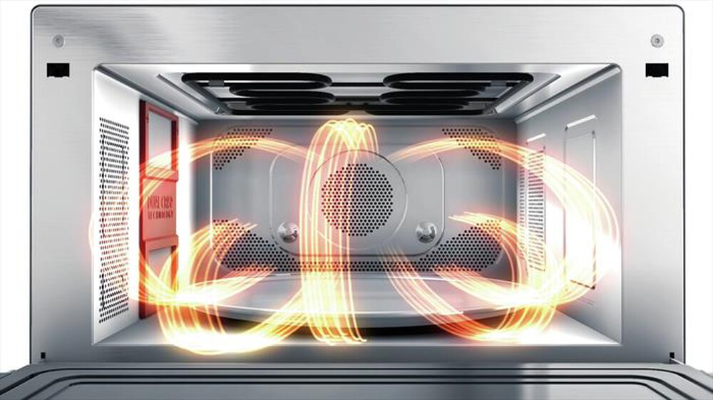 "WHIRLPOOL - Forno microonde MWSC 9133 SX-Nero, Acciaio inossidabile"