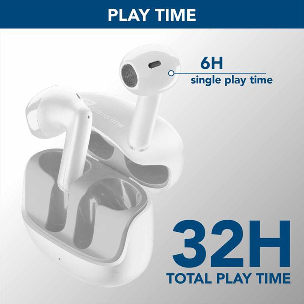 Immagine del prodotto CELLULARLINE - Auricolare bluetooth CALL PURELY-Bianco