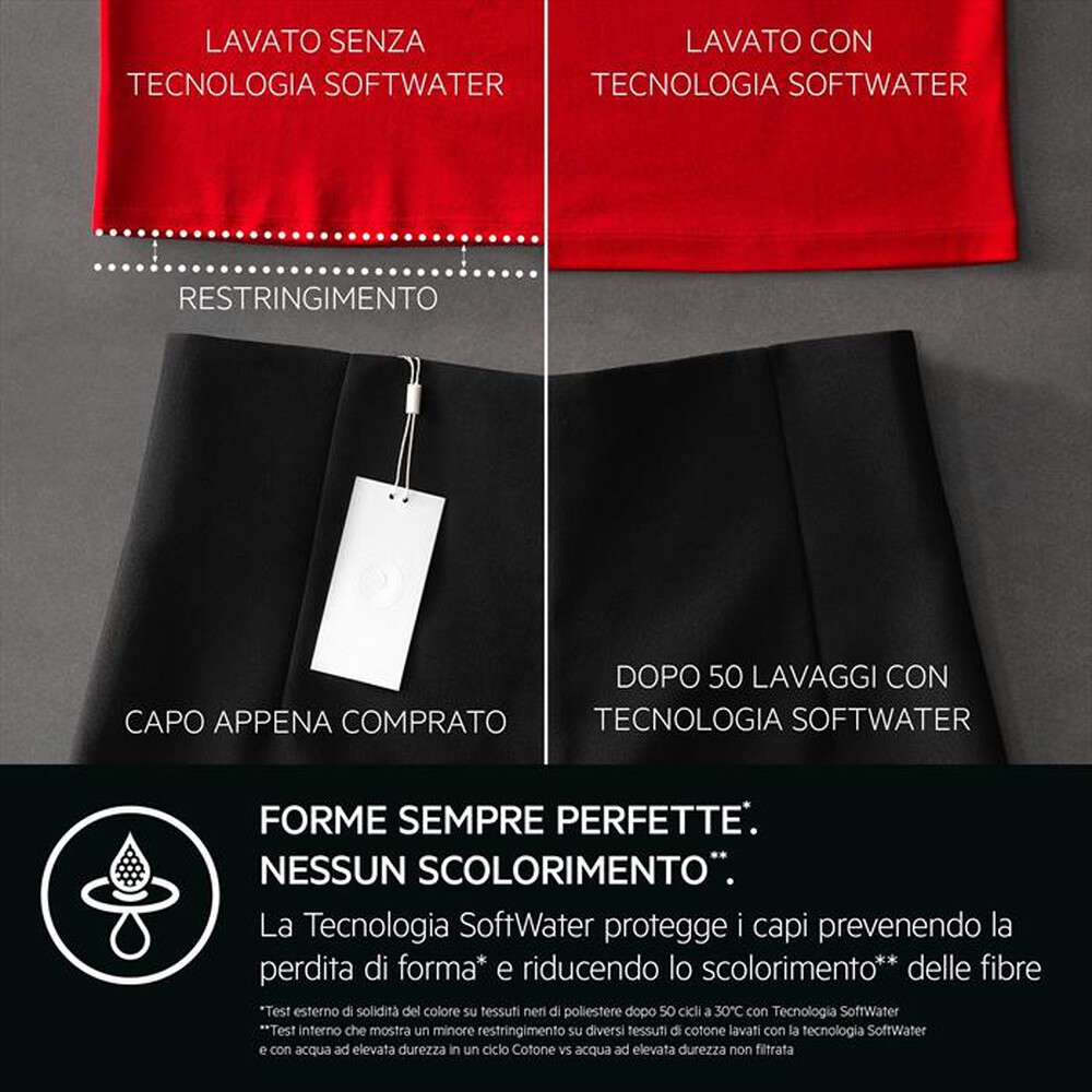 "AEG - Lavatrice LR9FA104SY 10 Kg Classe A-Bianco"