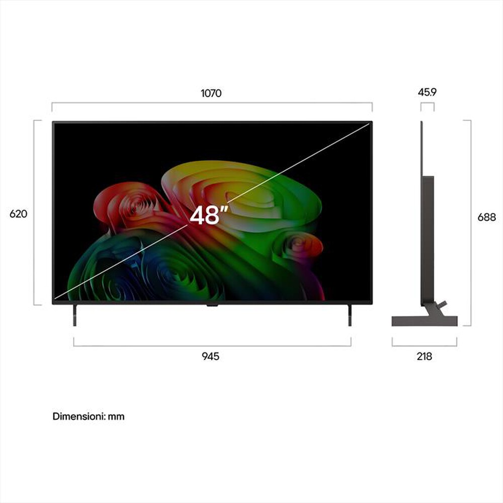 Immagine del prodotto LG - Smart TV OLED AI 4K 48" OLED48B65LA-Umber Brown