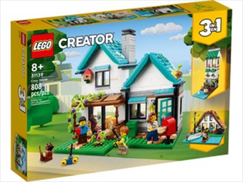 "LEGO - CREATOR 3IN1 Casa accogliente - 31139-Multicolore"