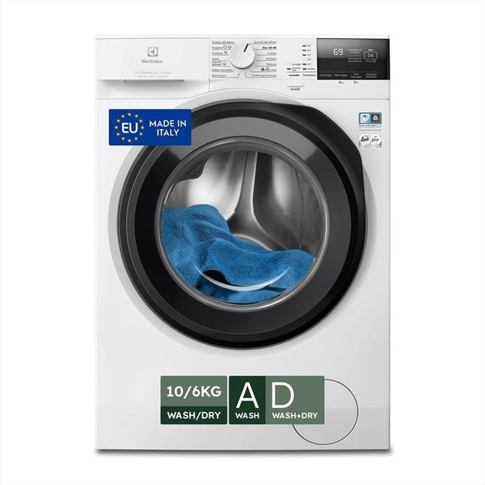Immagine del prodotto ELECTROLUX - Lavasciuga EW7W2106G 10/6 Kg Classe D-Bianco