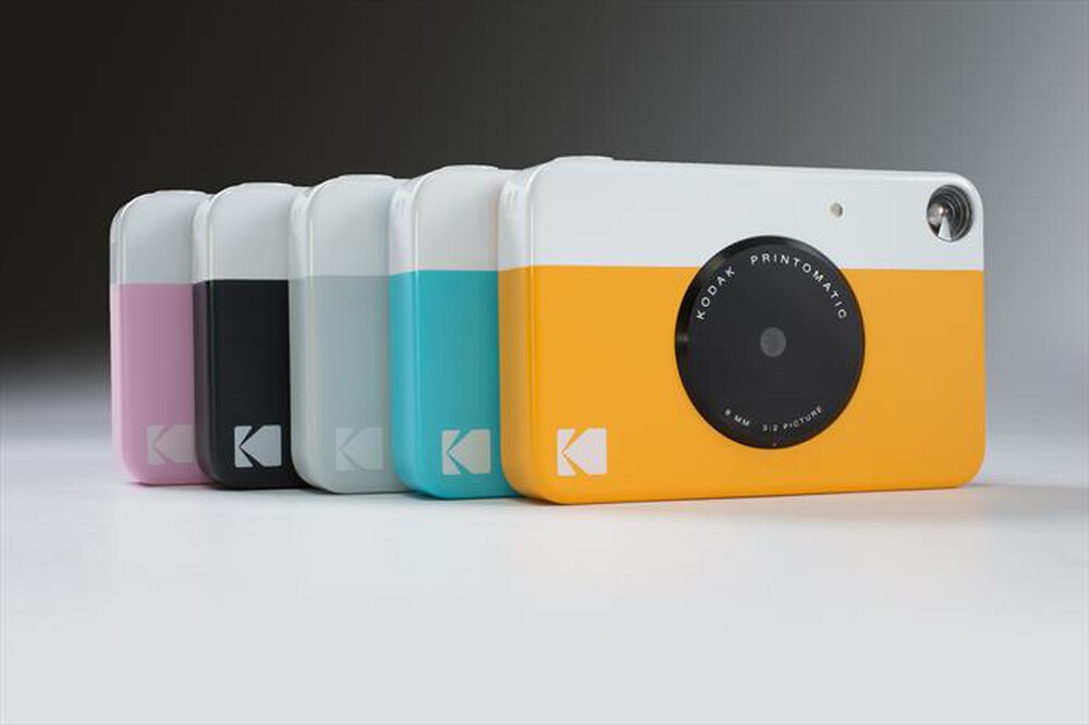 "KODAK - Fotocamera compatta PRINTOMATIC-Blu"