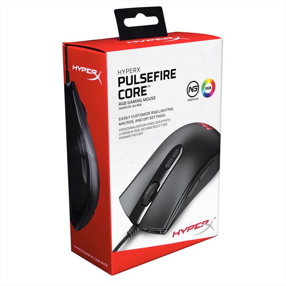 Immagine del prodotto HYPERX - Mouse gaming PULSEFIRE CORE-Nero