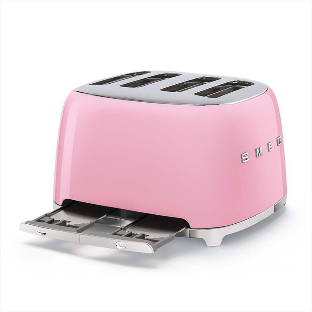 "SMEG - Tostapane 50's Style 4x4 fette – TSF03PKEU-rosa"