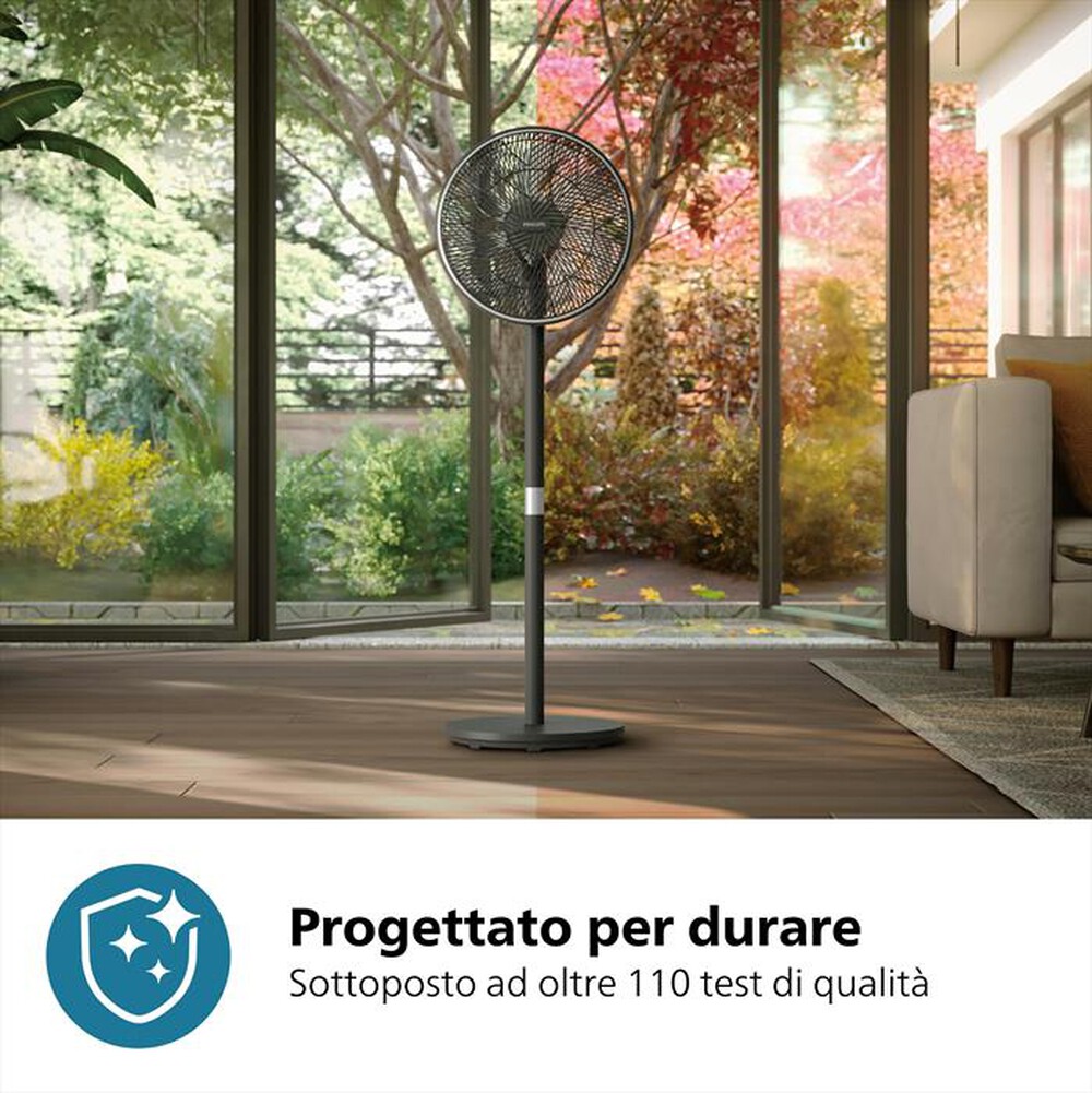 "PHILIPS - Ventilatore a piantana SERIES 3000 CX3550/01-Nero"
