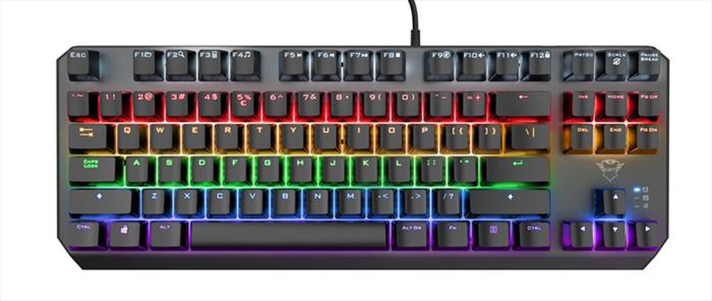 "TRUST - GXT834 CALLAZ TKL KEYBOARD IT-Black/RGB"