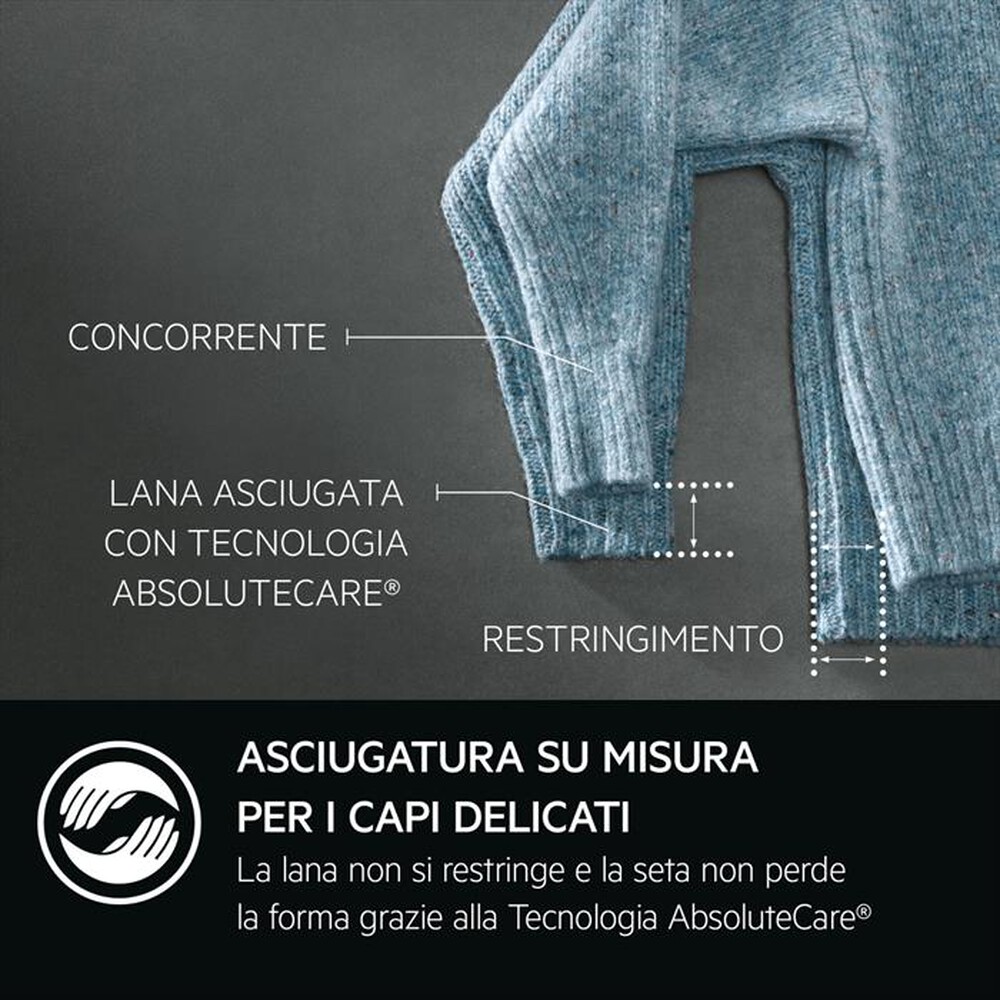 Immagine del prodotto AEG - Asciugatrice XTR8HBGH9B 9 Kg Classe B-Bianco