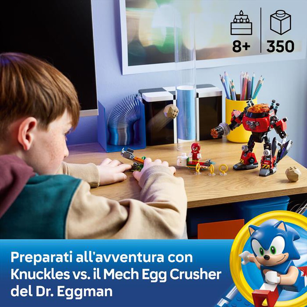 Immagine del prodotto LEGO - SONIC Knuckles Mech Egg Crusher Dr. Eggman 77005
