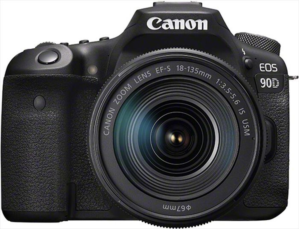 "CANON - EOS 90D + EF-S 18-135 MM F/3.5-5.6 IS USM-Black"