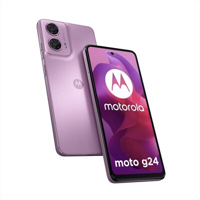 MOTOROLA - Smartphone MOTO G24 4/128GB-Pink Lavander