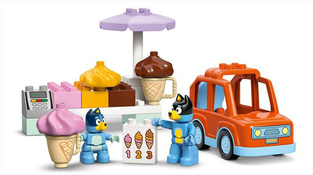 Immagine del prodotto LEGO - DUPLO BLUEY Visita alla gelateria di BLUEY 10458