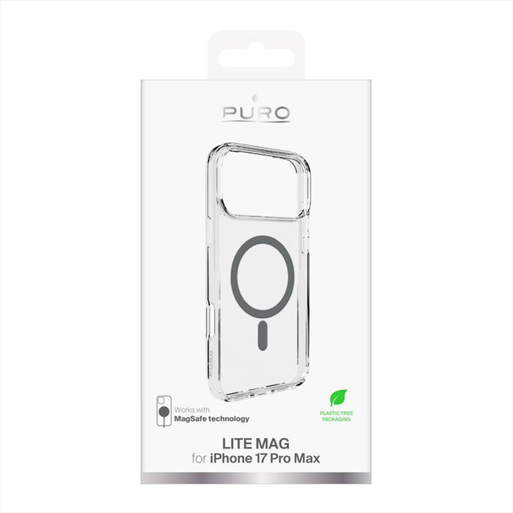 Immagine del prodotto PURO - Cover Lite Mag per iPhone 17 Pro Max-Black Oyster