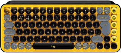 LOGITECH - POP Keys Tastiera-Giallo