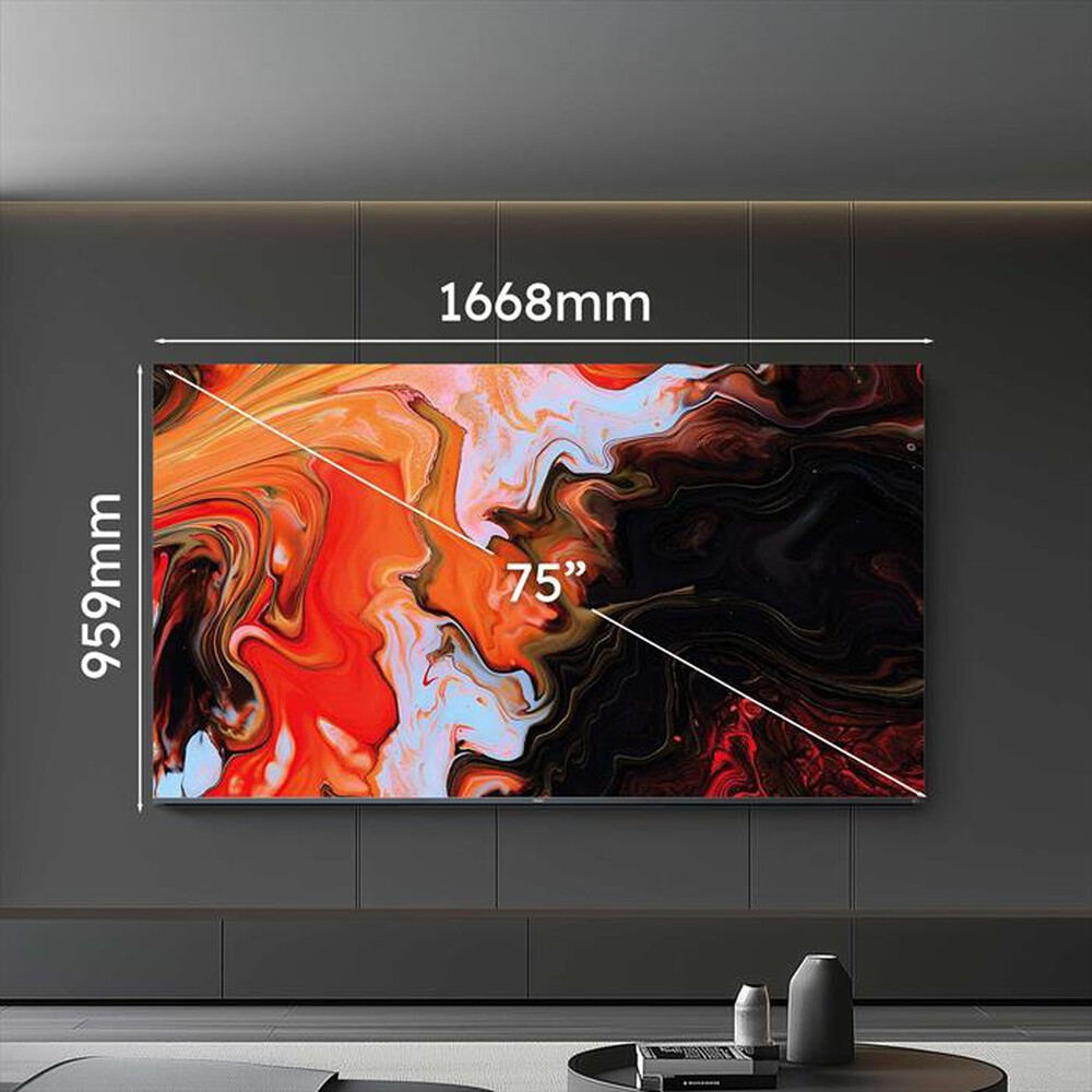 Immagine del prodotto HAIER - Smart TV MINI LED UHD 4K 75" H75M80FUX-Nero