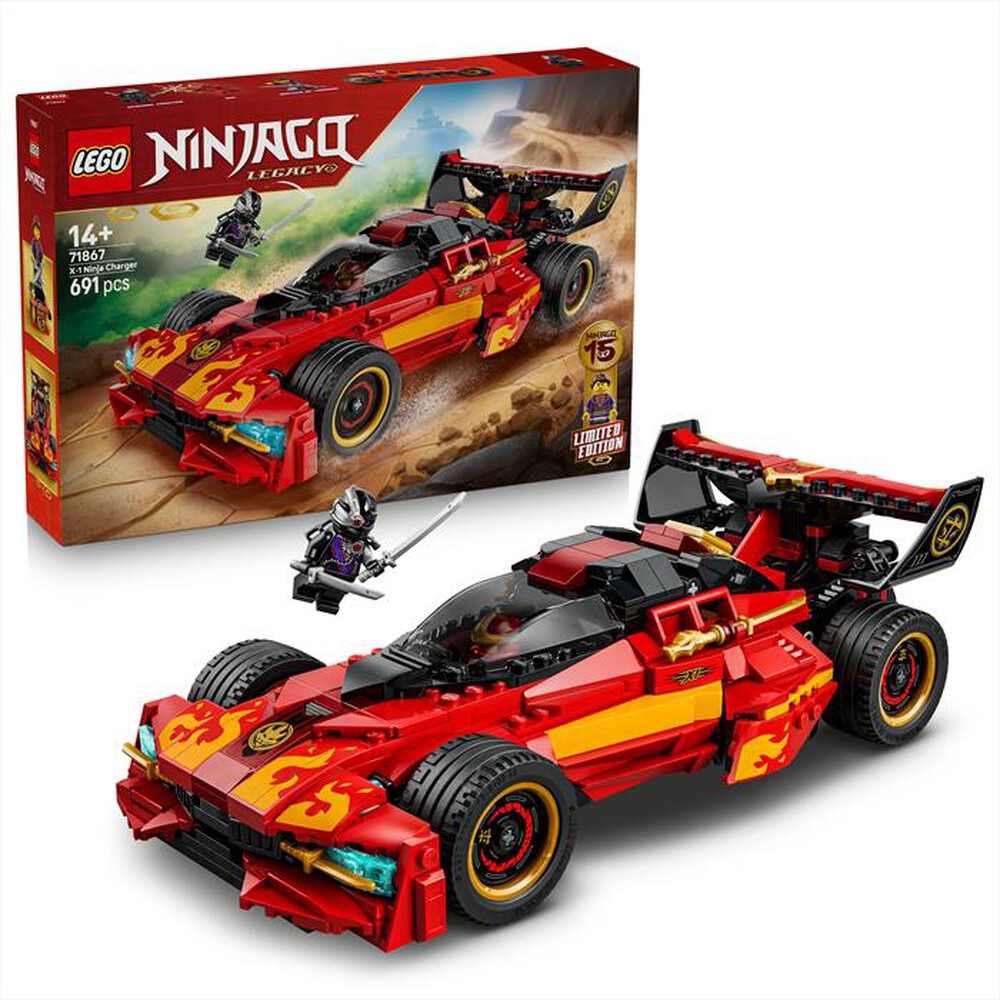Immagine del prodotto LEGO - NINJAGO Super-bolide Ninja X-1 - 15&deg; Ann - 71867