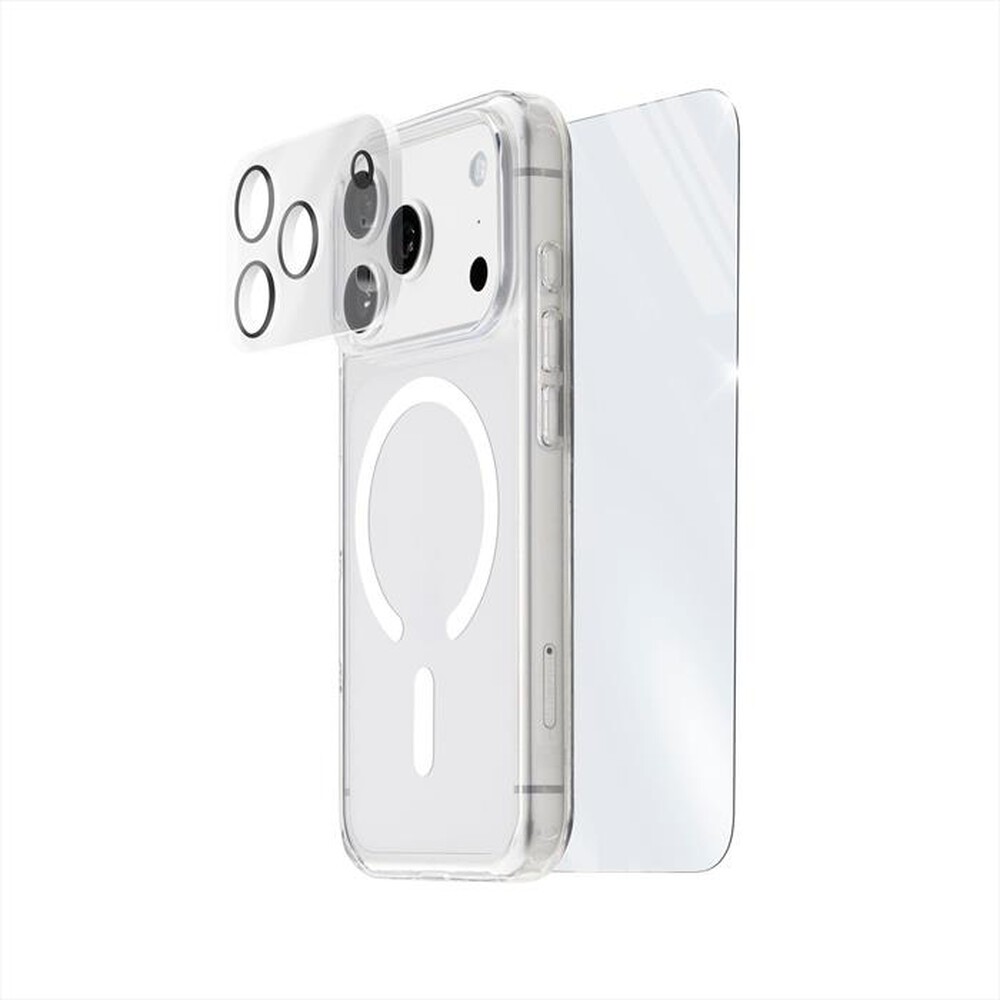 Immagine del prodotto CELLULARLINE - 360 DEFENCE KIT per iPhone 18 Pro-Trasparente