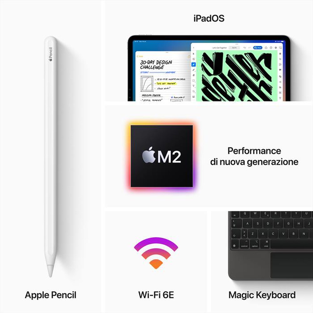 Immagine del prodotto APPLE - iPad Pro 11" WI-FI 256GB-Grigio Spaziale