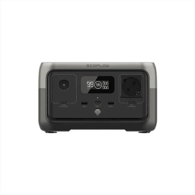 ECOFLOW - RIVER 2 POWER STATION PORTATILE-nero