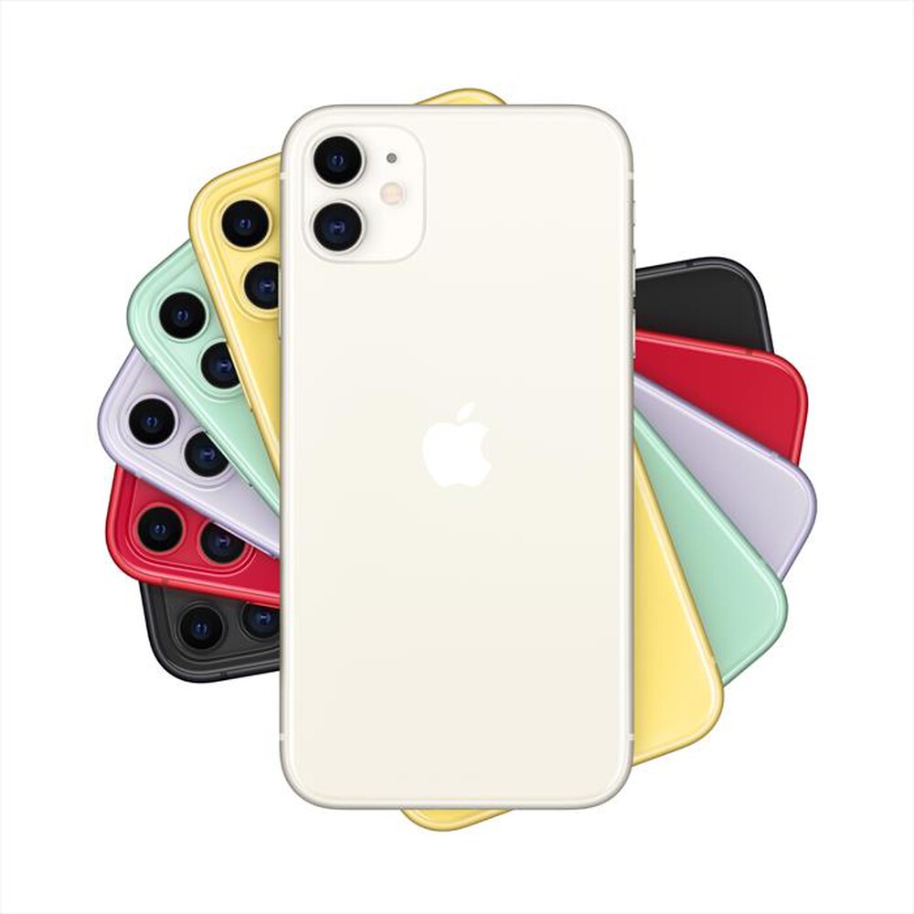 "APPLE - iPhone 11 128GB (Senza accessori)-Bianco"