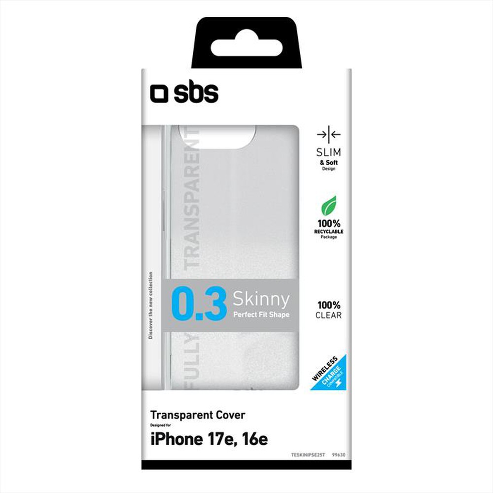 Immagine del prodotto SBS - Cover TESKINIPSE25T per iPhone SE 2025-Trasparente