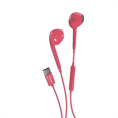 SBS - Auricolare Semi in ear MHEARSETTYCP-Rosa