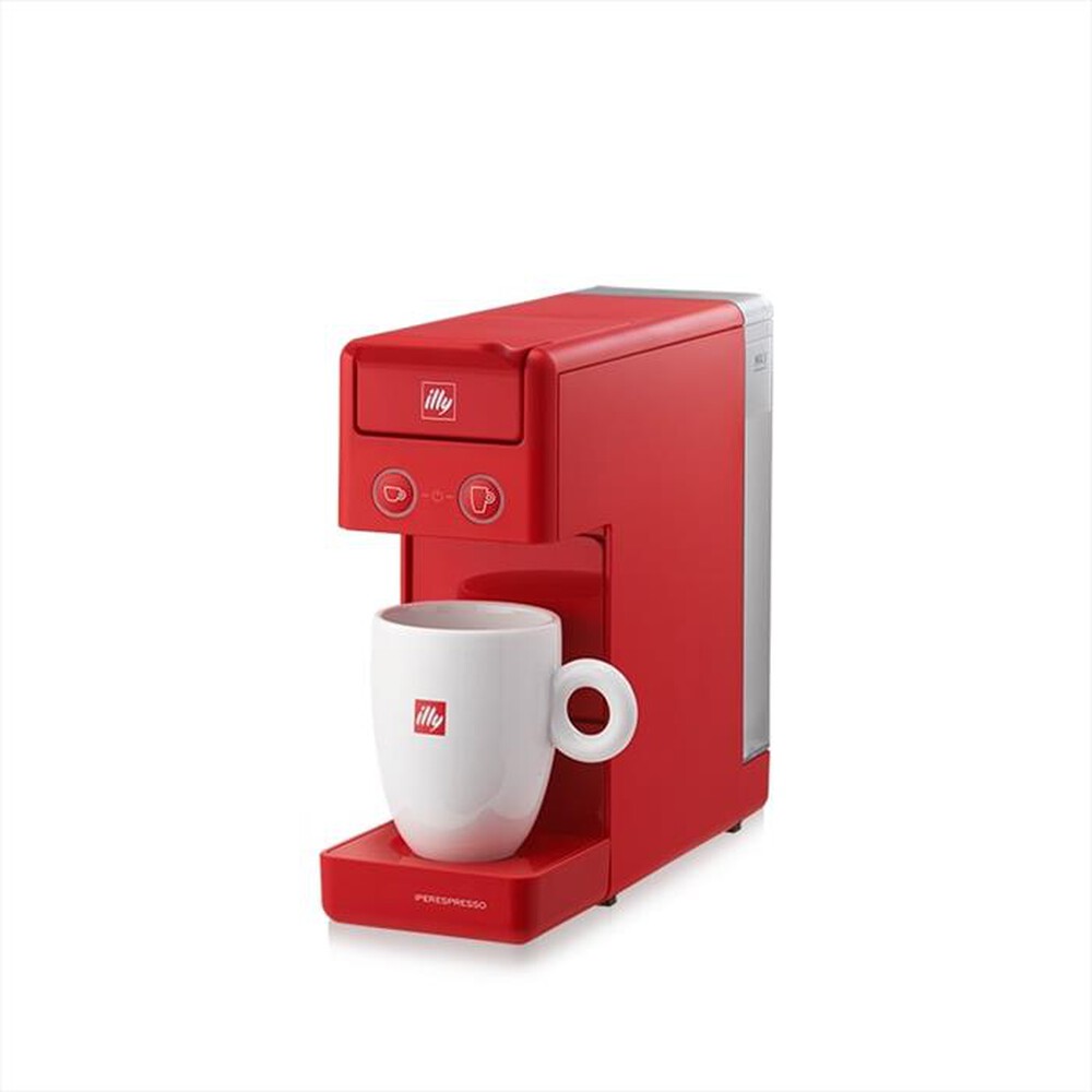 "ILLY - Macchina da caffè Y3.3-Rosso"