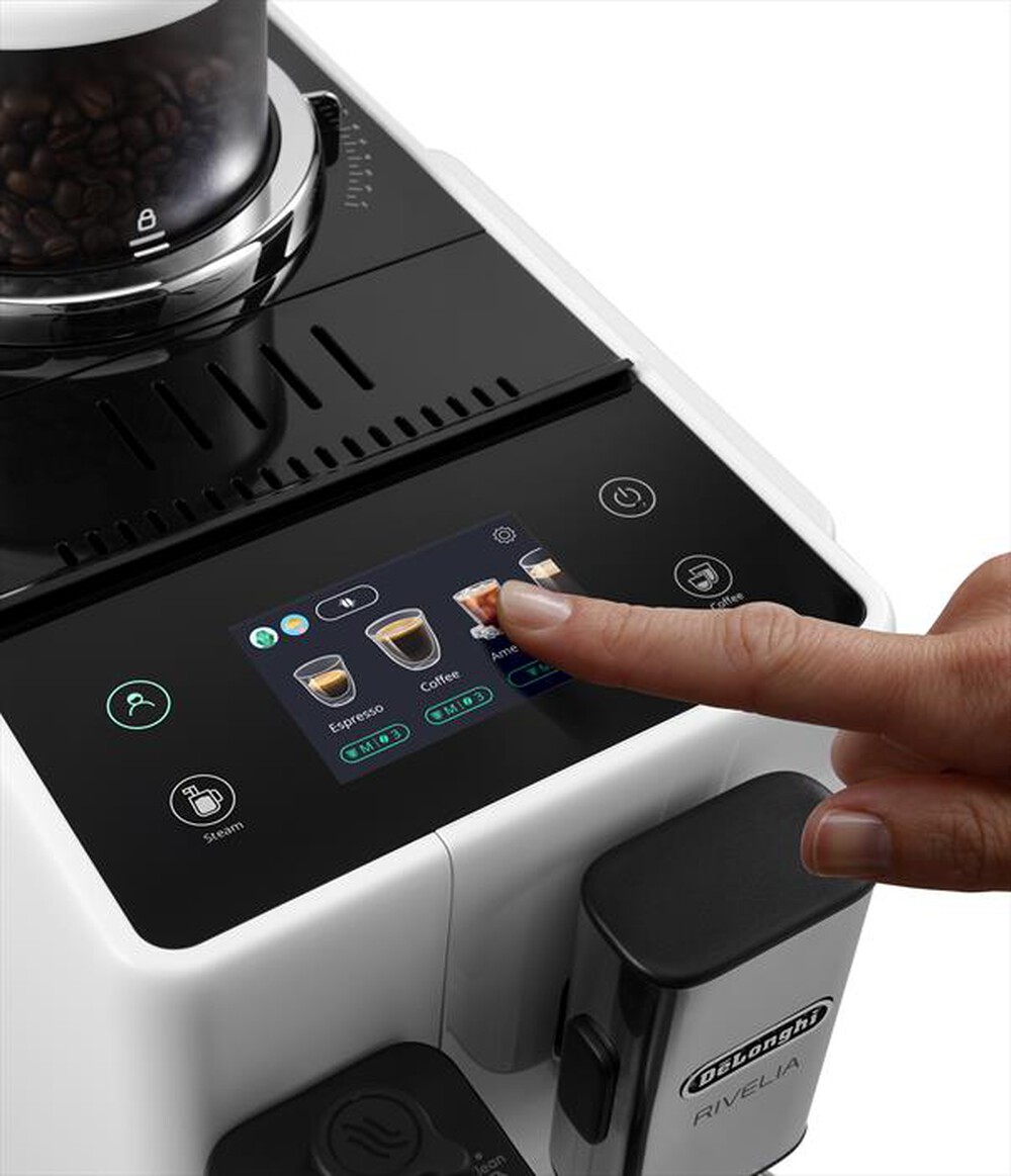 Immagine del prodotto DE LONGHI - Macchina da caff&egrave; automatica EXAM440.35.W-Bianco (arctic white)