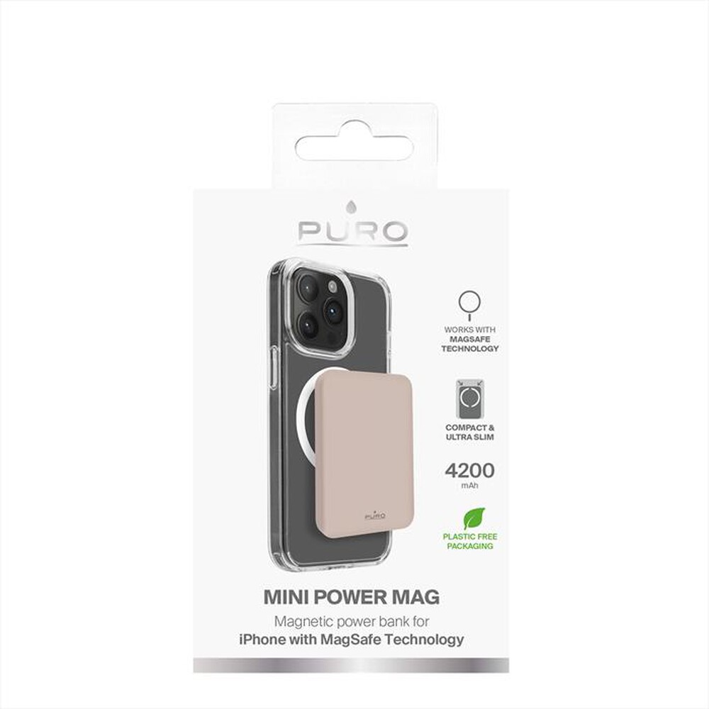 Immagine del prodotto PURO - Powerbank PUFCBB40P2MAGBEG-Sandshell