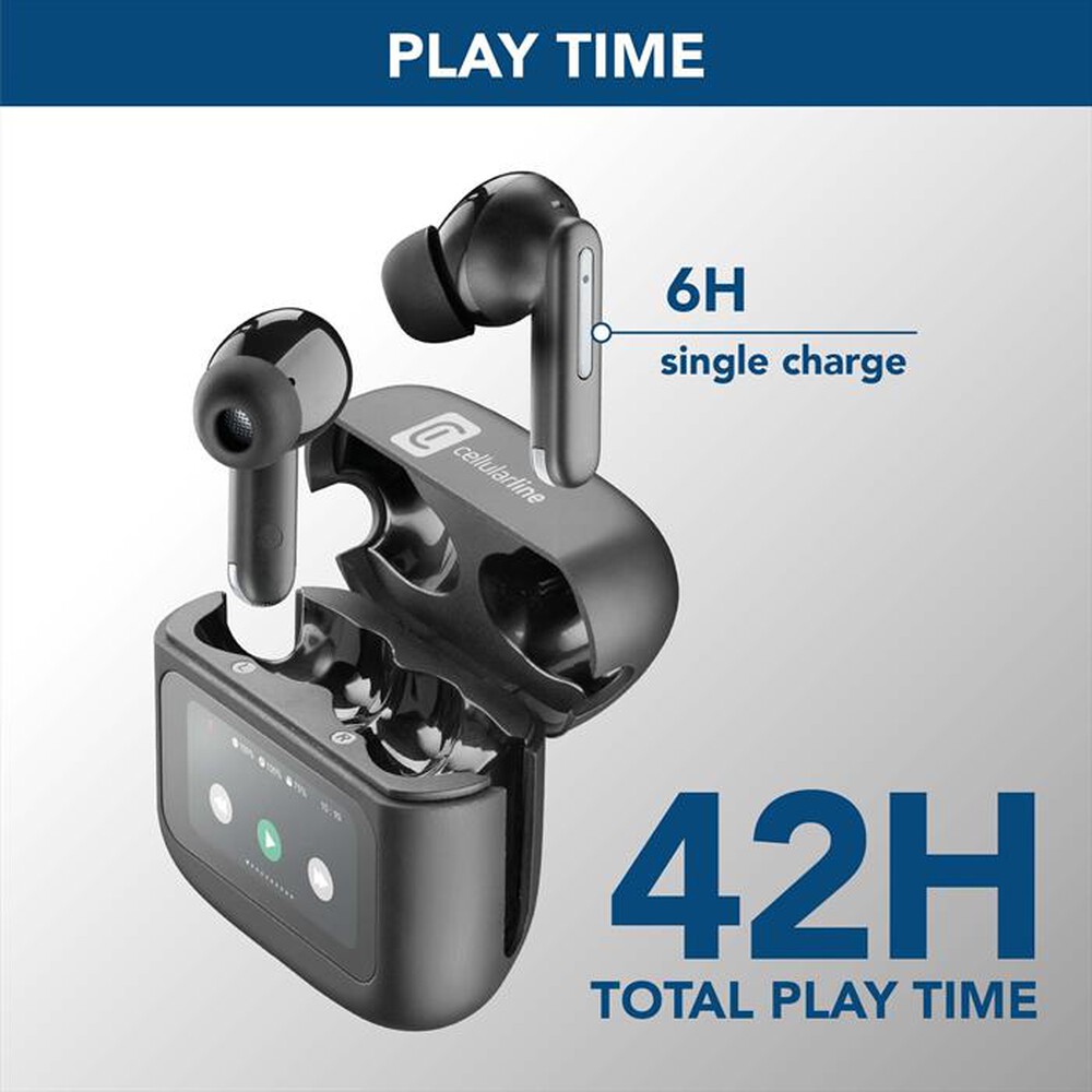 Immagine del prodotto CELLULARLINE - Auricolare bluetooth HUSH-Nero