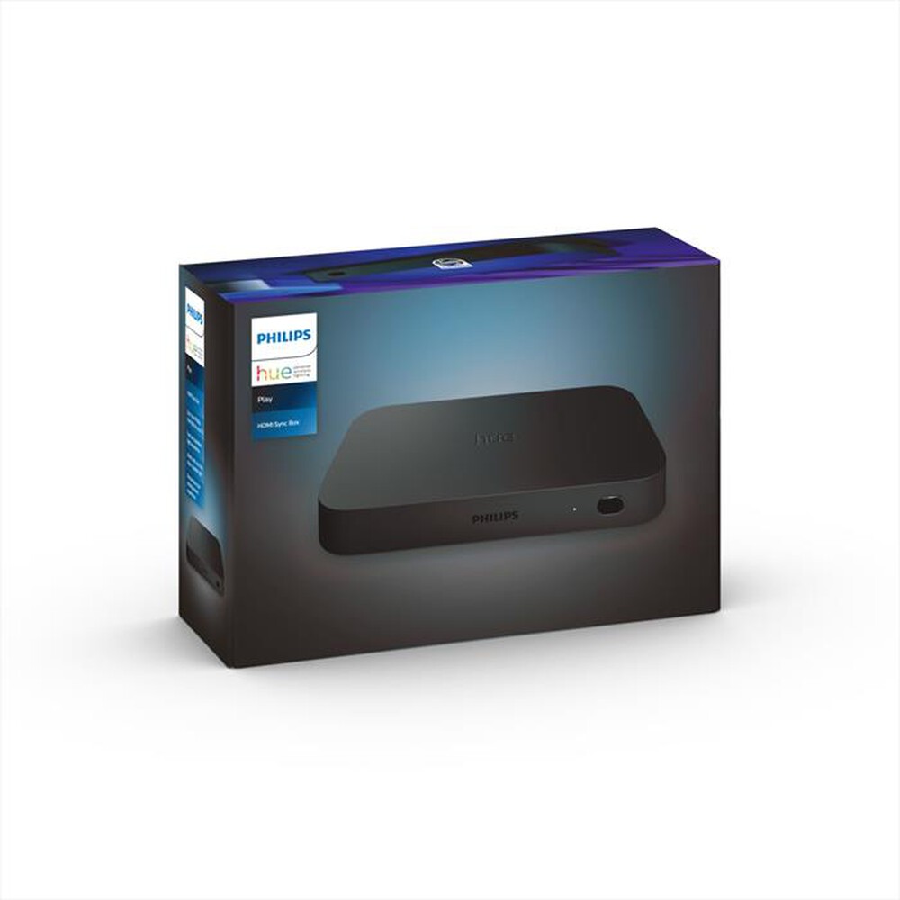 "PHILIPS - Controlli luce intelligente HUE PLAY HDMI SYNC BOX-Nero"